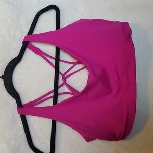ATHLETA | Sports Bra With Criss-cross Detail On Back Women's Size M/L
